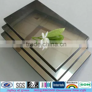 Silver/gold Mirror Acp Panel Mirror Acp Aluminum Composite Panel thumbnail-1