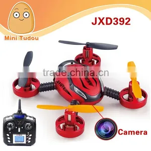 4CH 2.4G Mini 4-Aexs Aerocraft With Video Camera 5 LED Lights Jxd RC Toys thumbnail-1