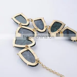 Newest Design Fashion Women Jewelry Charm Chunky Necklace Spring and Summer Necklace thumbnail-4