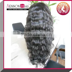 2015 New Products 7A Natural Looking Brazilian Human Hair Wig Cheap Brazilian Human Hair Wig thumbnail-1