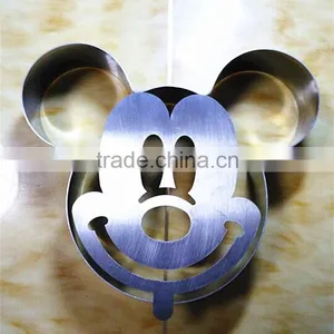 2015 New Design Hot Sale Mickey Mouse Shaped Stainless Steel Cake Mould thumbnail-1