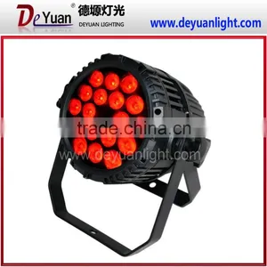 High Quality Rgbwa Led Par Can 18x10w Led Stage Light for Party Wedding Event thumbnail-1