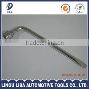 Metric High Qualtiy Carbon Steel L Shape Wheel Wrench For Trucks thumbnail-2