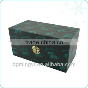 Silk Fabric Grey Board Box With Gift thumbnail-1