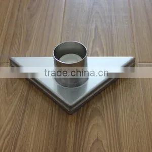 2015 Stainless Steel Triangle Drain With Vertical Outlet thumbnail-2