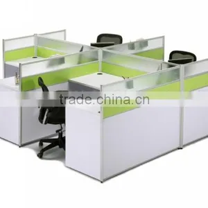 Modern Office Cubicles 4 Person Workstation Desk (SZ-WSB315) thumbnail-4