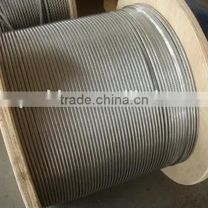 4x25Fi+FC / 4X31SW+FC / 6X19W+IWS / 6X19WS+IWR Steel Wire Rope for Temporarily Installed Suspended Access Equipment thumbnail-1