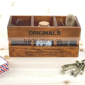 Decorative Wooden Desk Organizer,wood Office/school Desk Organizer, Wood Desktop Organizer,desktop Set Gift thumbnail-1
