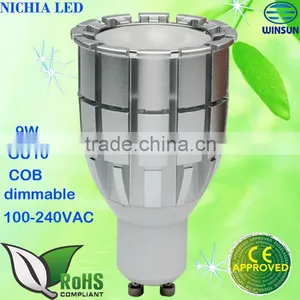 NICHIA Led Cob Gu10 9W Dimmable Spot thumbnail-1