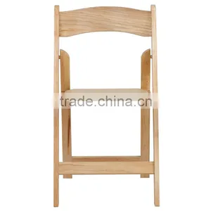 Solid Birch Wood Made Hotel Banquet Chair/wooden Beach Chair thumbnail-3