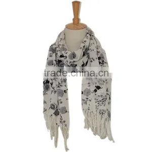 Shena Fashion Digital Silk Hotel Bed Scarf Printing in China thumbnail-3