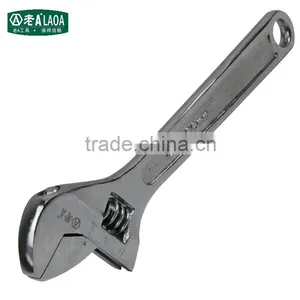 LAOA 8 Inch Industrial Grade Adjustable Spanner WrenchDrop Forged Adjustable Wrench Spanner With Scales thumbnail-2