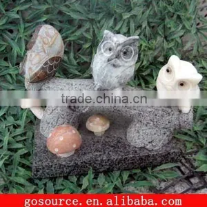 Stone Owl Carving thumbnail-1