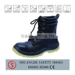 Leather Safety Shoes Safety Work Boots 9883 thumbnail-1