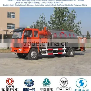 10000 Liter Bitumen Paver, 10 m3 Bitumen Tanker Truck, Asphalt Sprayinger Tank Truck thumbnail-4
