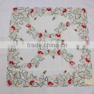 Tablecloth With Embroidery and Cutwork thumbnail-1