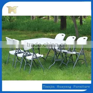 Outdoor Plastic Folding Table thumbnail-1
