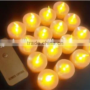 12 Colors Changing LED Tea Light Candle With Remote Control thumbnail-1