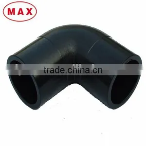 Butt Welding Joint of PE 90 Degree Elbow for Water Supply & Gas Pipe thumbnail-3