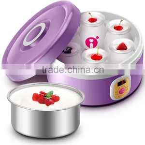 Fully Automatiocally 6oz Glass Containers Allows for Making up to Seven Different Types of Flavors Yogurt Maker, Yogurt Machine thumbnail-1