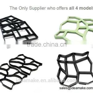Garden Decor Plastic Concrete Pavement Mold Cobble Paving Block Mould Ornaments for Sale South Africa thumbnail-1