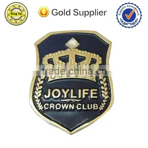 Lastest Design Metal Quality Wholesale Metal Craft Badge for Gentlement thumbnail-3