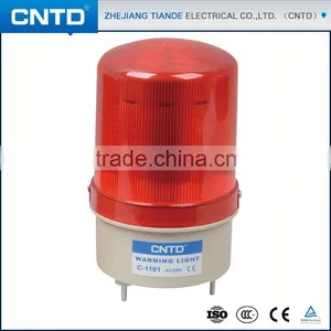 CNTD Factory Supply Mini Flashing LED Rotary Warning Light With Buzzer C1101J thumbnail-1