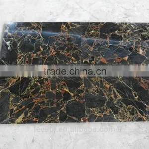 China Luxury Black Golden Marbles Hot Selling thumbnail-3