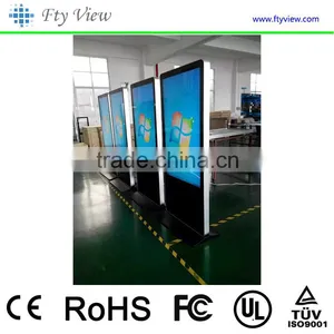 55 Inch Floor Stand LCD Display Digital Signage Player thumbnail-3