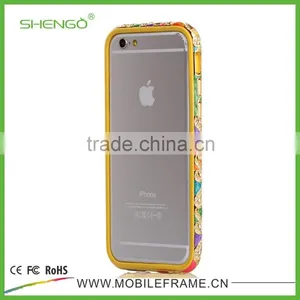 Funky Metal Frame/TPU Inlaid Phone Case thumbnail-6