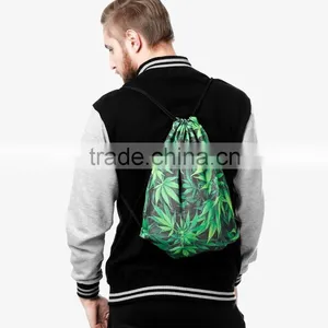 Durable Polyester Men Sport Drawstring Shoes Backpacks thumbnail-1