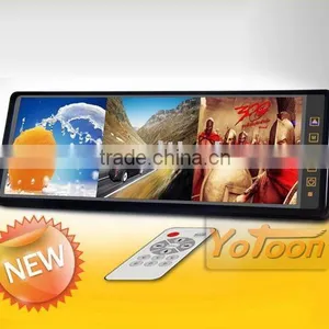 10.2'' Car Rearview Mirror Monitor (4 Ways Video Input) thumbnail-1