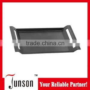 45cm Die Casting Aluminum Grill Pan/Non-stick Coating Flat Grill Pan thumbnail-1