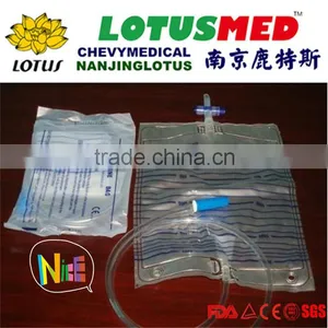 High Quality Disposable Medical Cross Type Urine Bag thumbnail-1