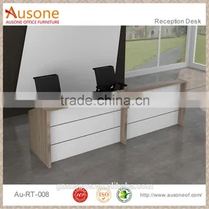 New Design Office Reception Double Seat Hotel Writing Desk thumbnail-1