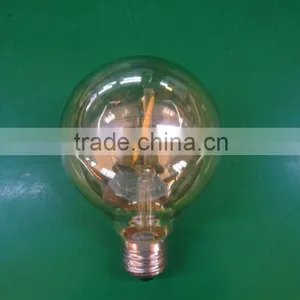 G80/g95 2watt 6w 8w 4w Led Filament Bulb Globe Light Amber Glass E27 Warm White 230V CE Rohs thumbnail-3
