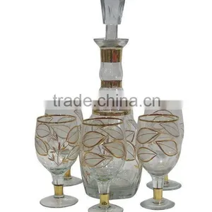 Clear Glass Wine Set thumbnail-1