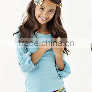 2015 Bubble Girls Shirts,Hot Sale Puff Shirts Top for Children,Wholesale Baby Bubble Tank Top thumbnail-2