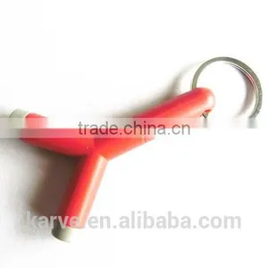New Fashion Keychain Dual Audio Splitter for Cellphone Six Colors thumbnail-2