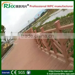 Plastic Composite Decking With Resistant to Decay and Mildew/grey Engineered Wood Floors thumbnail-6