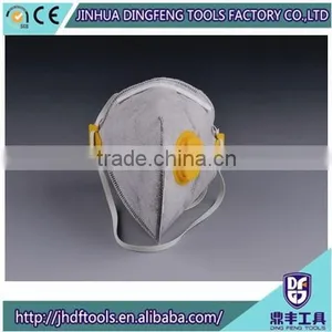 Reusable Dust Mask Breath Valve Vertical Folded Dust Mask Prevent Mist Haze Masks thumbnail-1