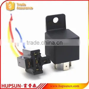 HUPSUN Auto Relay Base, 5PIN 12V 40A Relay Base thumbnail-3