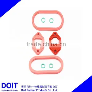 Automotive Rubber Parts Butyl Rubber Gasket Auto Electrical Wire Connectors Made in China thumbnail-1