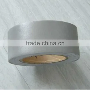 Flame Retardant Silver Reflective Fabric BA8001, EN471,flame Retardant Coated Fabric thumbnail-1
