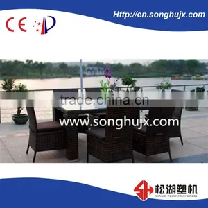 PP/PE/PVC Imitation Plastic Wicker Extrusion Line For Furniture thumbnail-1