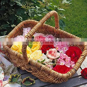 Hot Sale Cheap Wicker Basket With Fabric Wicker Basket Home Storage thumbnail-2