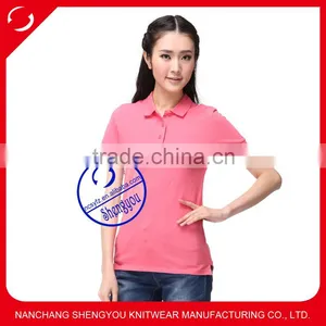 Women Basic Polo Shirt Manufactures in China thumbnail-1