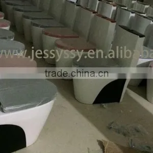 Ceramic Washdown One Piece Colorl Toilets Black thumbnail-3