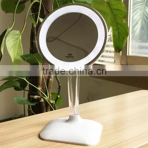 Make up Mirror LED Light Vanity Mirror Desktop Cosmetic Mirror With Light thumbnail-1