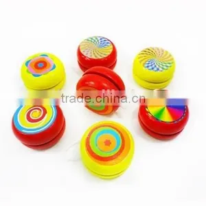 Colorful Fashion Wooden Yoyo, Customized Wooden Yoyo, Children Wooden Toys thumbnail-1
